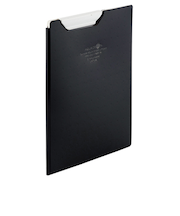 リヒトラブ（LIHIT　LAB.）　AQUA　DROPs　クリップファイル　F5065－24　黒