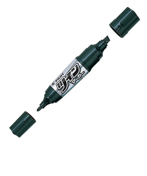 パイロット（PILOT）　ツインマーカー　細・太　ブラック