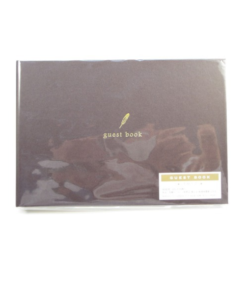 マルアイ　ゲストブック　クイル　茶　メ－60S