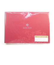 マルアイ　ゲストブック　クローバー　赤　メ－60R