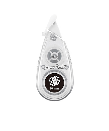 プラス（PLUS）　デコラッシュ　限定モノクロシリーズ　太幅タイプ　10mm幅　54－989　刺繍レース