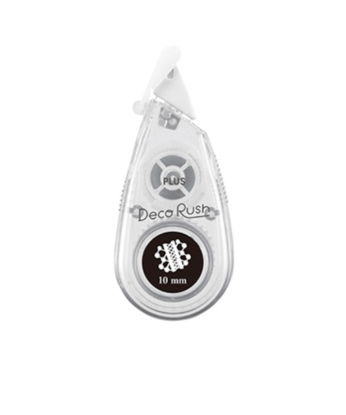 プラス（PLUS）　デコラッシュ　限定モノクロシリーズ　太幅タイプ　10mm幅　54－989　刺繍レース