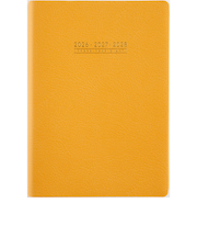 【2026年1月始まり】　高橋書店　3年卓上日誌　A5　デイリー2日1ページ　96　オレンジ　各月1日始まり