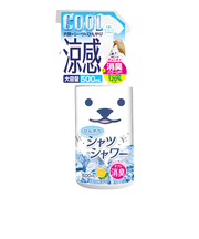 ときわ商会　ひんやりシャツシャワーR　ミント＆グレープフルーツの香り　500mL