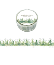 マインドウェイブ　パレットマスキングテープ　ダイカット　95208　木々