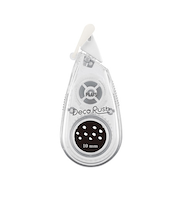 プラス（PLUS）　デコラッシュ　限定モノクロシリーズ　太幅タイプ　10mm幅　54－988　雪ドット