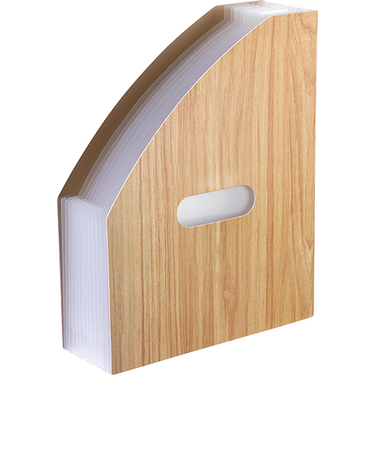 セキセイ　ウッズスタイル　ドキュメントスタンド　A4タテ　WDS‐8701　ブラウン