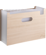 セキセイ　ウッズスタイル　ドキュメントスタンド　A4ヨコ　WDS‐8700　ナチュラルブラウン