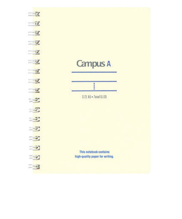 コクヨ（KOKUYO）　キャンパス　ツインリングノートミニサイズ　A6　ス-T150A-B