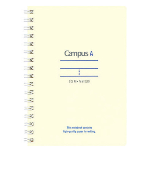 コクヨ（KOKUYO）　キャンパス　ツインリングノートミニサイズ　A6　ス-T150A-B