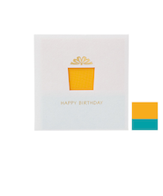 マルアイ　窓ミニカード　HAPPY　BIRTHDAY　カ－MD4DA　ギフトボックス