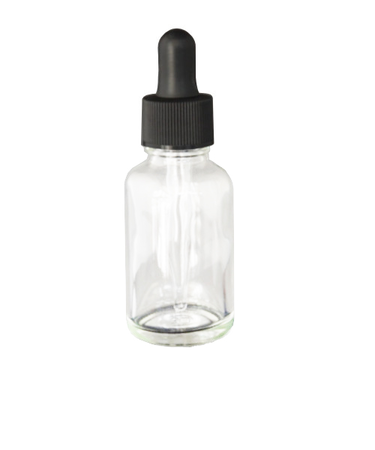 いわしや　エムボトル　黒ゴムキャップ　No33　クリア