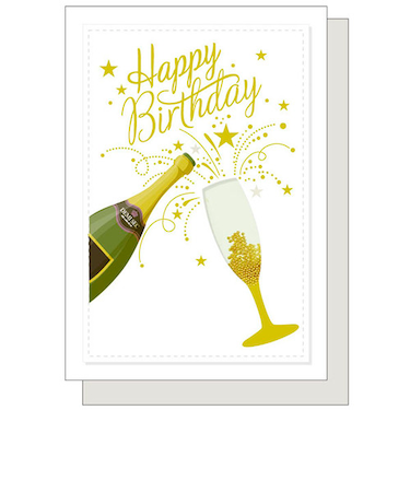 アクティブコーポレーション　ハンドメイドカード　バースデー　H04－GE－75