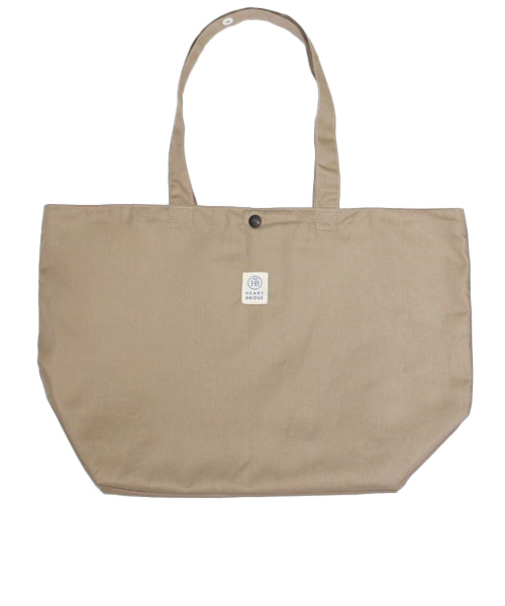 ハートブリッジ（HEART　BRIDGE）　バケツにもなる撥水バッグ　ベージュ