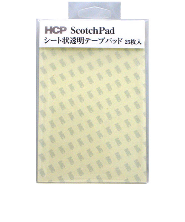 3M　スコッチパッド　シート状透明テープパッド　TP－280