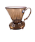 クレバー　コーヒードリッパー　Sサイズ　DRS666PC　茶