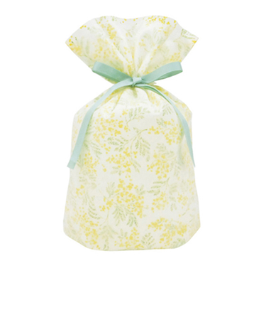 Z＆K（ゼットアンドケイ）　ギフトバッグ　M　11-216　ミモザイエロー