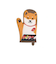 フレンズヒル　ミトン・スシデスカ　シバタサン　ブラウン