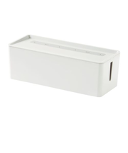 ソニック（sonic）　ユートリム　すっきり収納　ケーブルボックス　UT－5464－W　ホワイト