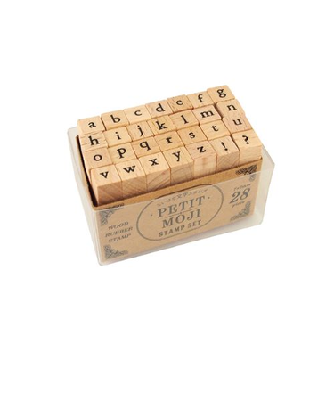 こどものかお　プチ文字スタンプセット（小）　1228－017　英小