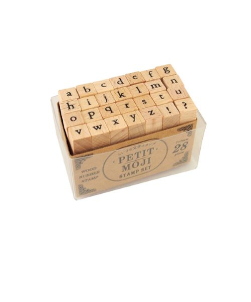 こどものかお　プチ文字スタンプセット（小）　1228－017　英小