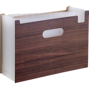 セキセイ　ウッズスタイル　ドキュメントスタンド　A4ヨコ　WDS‐8700　ダークブラウン