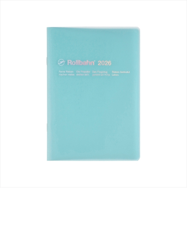 【2025年10月始まり】　デルフォニックス（DELFONICS）　ロルバーンノートダイアリー　クリア　A5　マンスリーブロック　160081_720　クリアブ