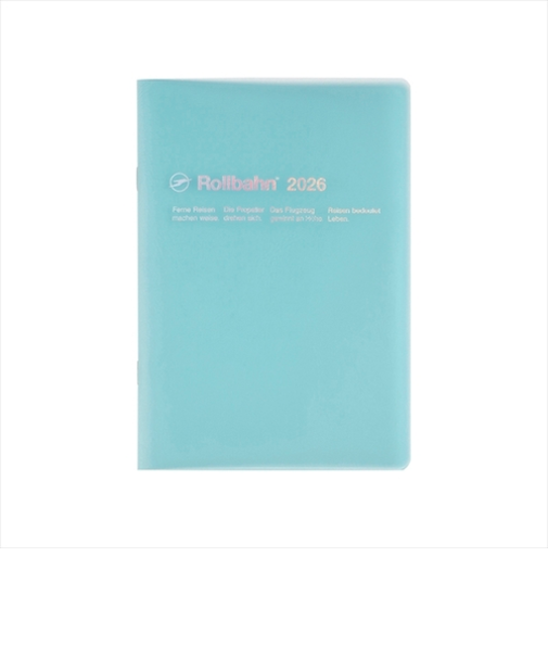 【2025年10月始まり】　デルフォニックス（DELFONICS）　ロルバーンノートダイアリー　クリア　A5　マンスリーブロック　160081_720　クリアブ