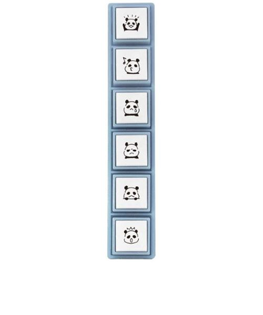 こどものかお　ポチッとPick！　1802－004　パンダ