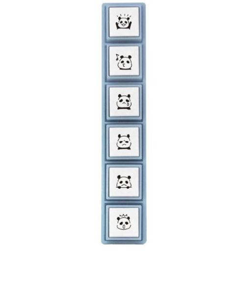 こどものかお　ポチッとPick！　1802－004　パンダ