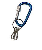 スイング(SWING) 134ボルトロック カラビナキー ブルー