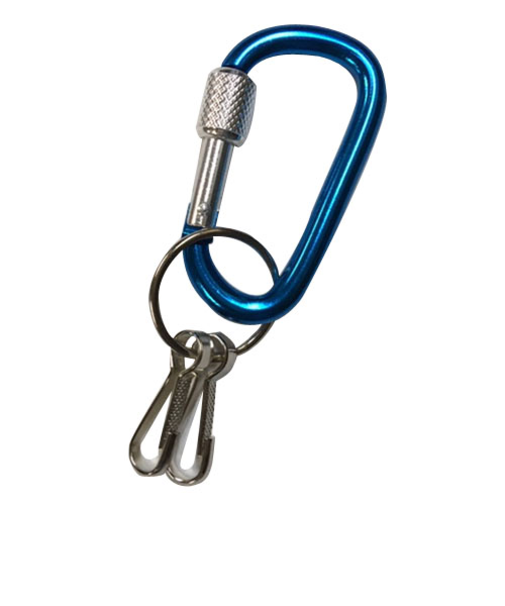 スイング（SWING）　134ボルトロック　カラビナキー　ブルー