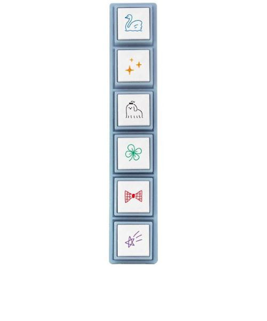 こどものかお　ポチッとPick！　1802－009　手帳を飾るモチーフ