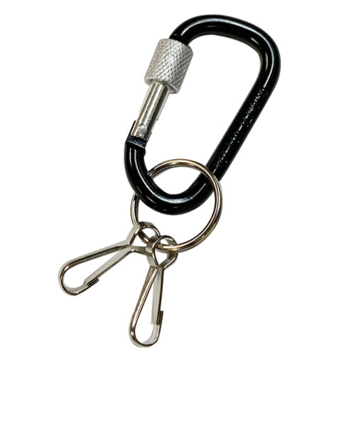 スイング（SWING）　134ボルトロック　カラビナキー　ブラック