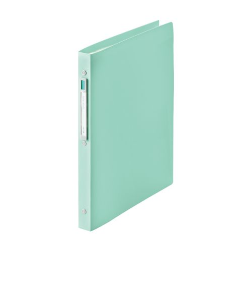 リヒトラブ　noie-style　クリヤーブック交換式　N－7682－19　ライトグリーン