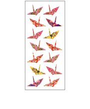 オクヤマ　和風シール　JP373　折鶴