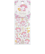 クローズ・ピン　サンリオキャラクターズ×たけいみき　ふち箔クリアシール　US-15625　メルヘンプリンセス