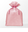 巾着バッグ　マチ付　ピンク　LL