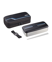 サーモス（THERMOS）　フレッシュランチボックス　DSD-704　ラインブラック　700mL