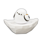 ビッテ(biite) トリの巣 輪ゴムホルダー シマエナガ