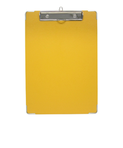 セキセイ　クリップボード　A4-E　Y－56C　イエロー