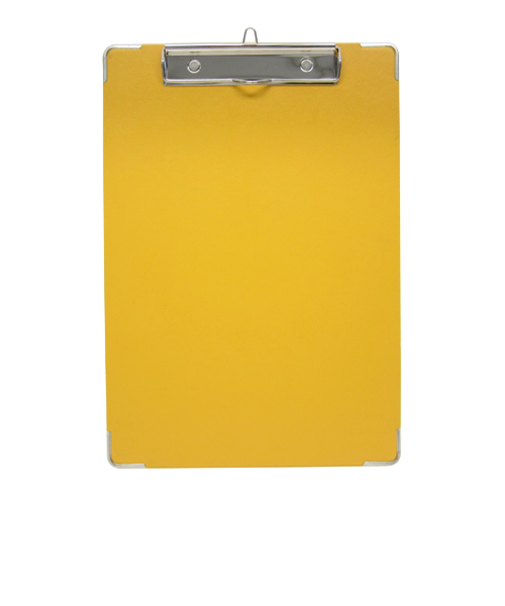 セキセイ　クリップボード　A4-E　Y－56C　イエロー