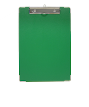 セキセイ　クリップボード　A4-E　Y－56C　グリーン