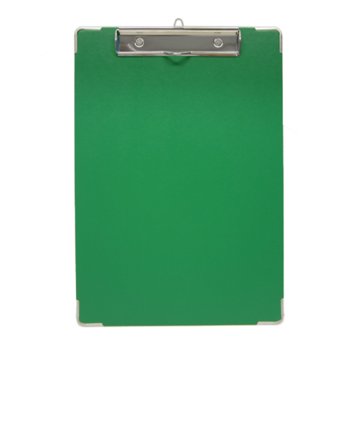 セキセイ　クリップボード　A4-E　Y－56C　グリーン