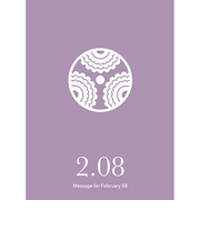 草紙堂　花結びメッセージカード　2月8日