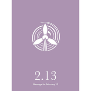 草紙堂 花結びメッセージカード 2月13日