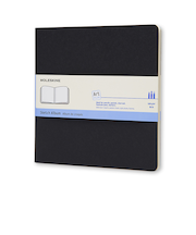 モレスキン（MOLESKINE）　アート　スケッチアルバム　ソフトカバー　スクエアサイズ　406746　ブラック