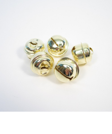 福鈴　極大鈴BR　真鍮メッキ　21×19mm　5ヶ入