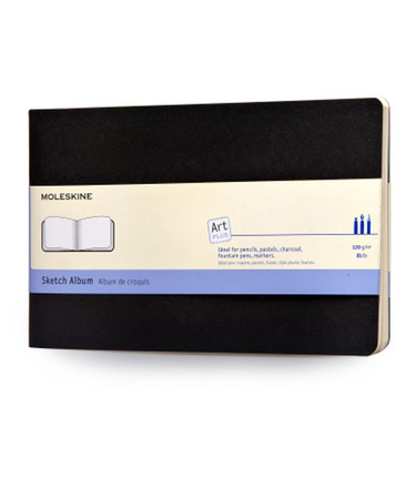 モレスキン（MOLESKINE）　アート　スケッチアルバム　ソフトカバー　ラージサイズ　406739　ブラック
