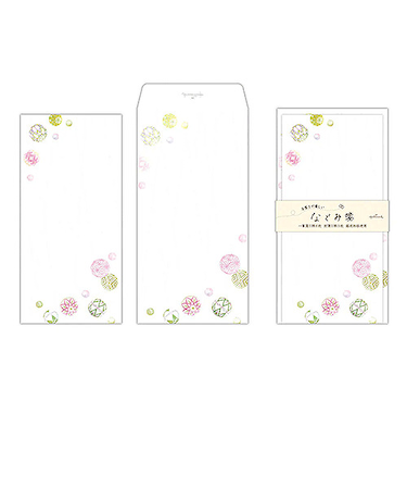 ホールマーク（Hallmark）　越前和紙　一筆箋セット　なごみ箋　罫線なし縦横両用　鞠のしらべ　831868